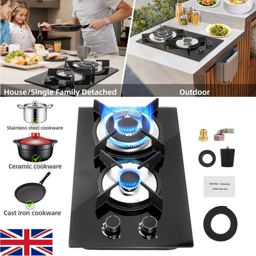 Gas glass hob burner - glass,