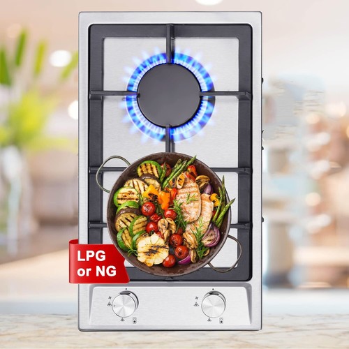 Burner gas hob - hob, stainless