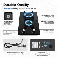 Gas Hob 2 Burners 30cm