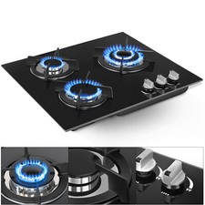 Gas Hob 58 cm 3 Burner Ring