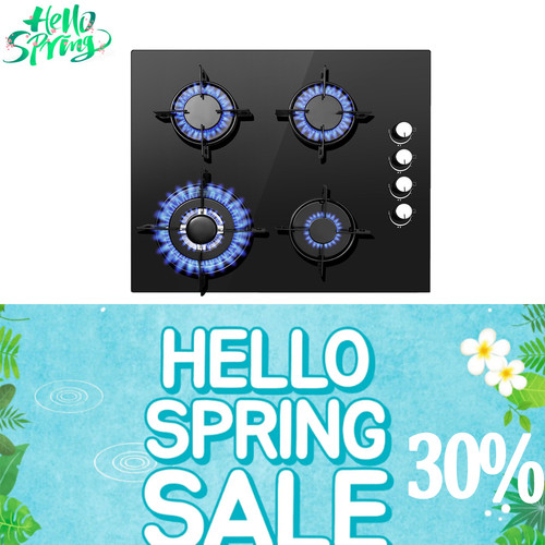 Gas cooktop black - 60,
