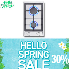 SNDOAS 30 cm Gas Hob 2 Burners