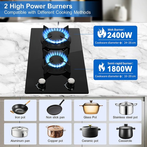 Burners gas hob 30cm - burners,